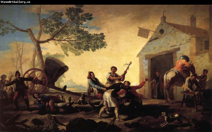 Francisco Goya Fight at the New Inn